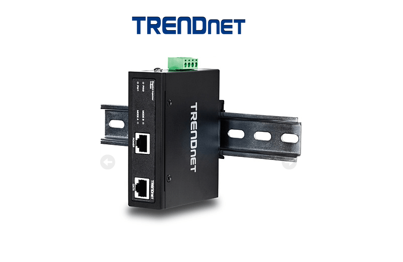 TRENDnet TI-IG30 Hardened Industrial Gigabit PoE+ Injector TRENDnet TI-IG30 Hardened Industrial Gigabit PoE+ Injector