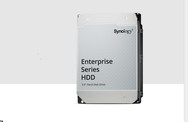 Synology release 20TB Enterprise Series 3.5″ SATA HDD Synology release 20TB Enterprise Series 3.5″ SATA HDD